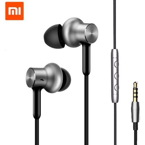 100% Original Xiaomi Mi In-Ear Hybrid Pro HD Earphone With Mic Noise Cancelling Mi Headset for Mobile Phones Huawei Redmi 4
