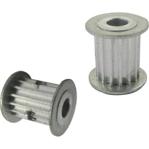 HTD3M Timing Pulley 18T Bore 4/5/6/6.35/8mm Belt Width 16mm Synchronous Belt Pulley For 3D Printer 2PCS