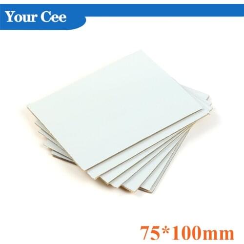 5 pcs PP Kinsten Positive Acting Presensitized PCB Board Single Side Plate Pcb 75x100MM Photosensitive Photo Sensitive