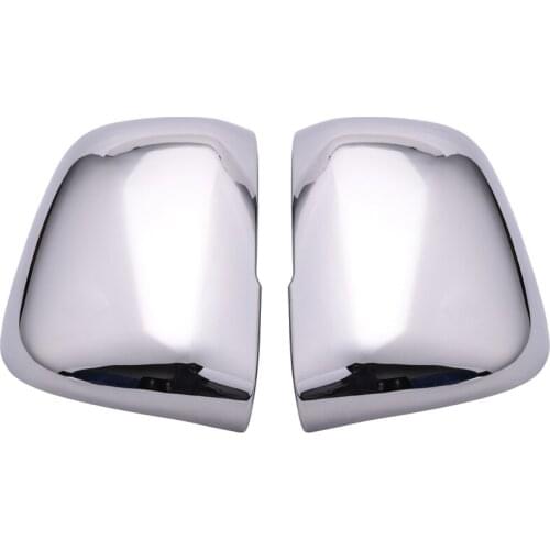 ABS Chrome Side Mirror Decorative Covers Trims for Mitsubishi Pajero 2007-2019