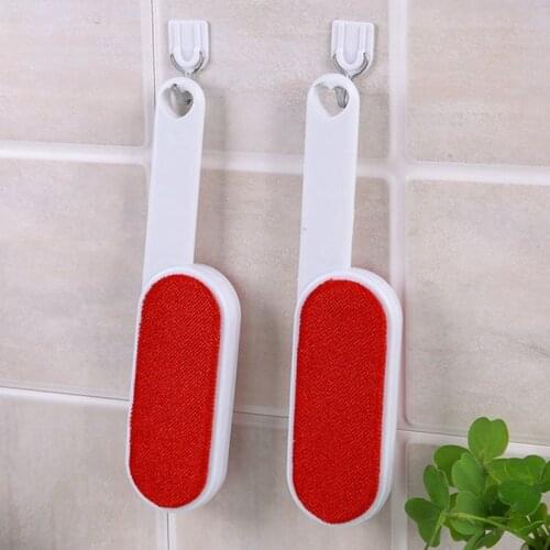 Anti-Static Magic Lint Dust Hair Remover Cloth Dry Cleaning Brush Double-sides Sweater Sticky Wool Device Clothing Dust Brush