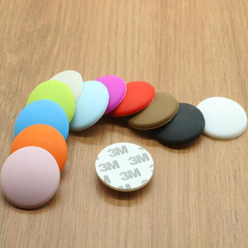 Mute Rubber Wall Crash Pad Door Stopper Door Handle Bumpers For Wall Protectors Doorstops 3pcs/lot