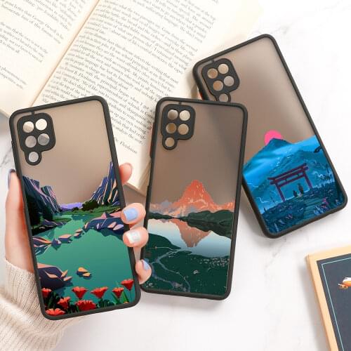 Dragon Phone Case For Samsung S21 Ultra Case S20 FE Plus Back Cover Hard PC Funda For Samsung A52 Galaxy A32 A12 A21S A72 Cases