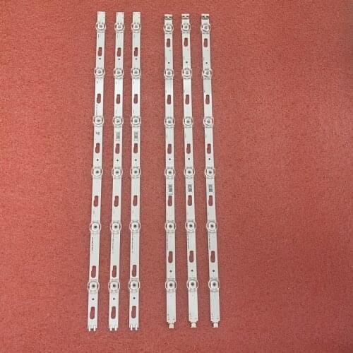 Kit 6pcs LED bar for Samsung UE50TU8500 UA50TU8000 UA50TU7000 JL.D500C1330-408AL-M_V02 408AR-M_V02 CY-BT050HGPV1H GT050HGCV3H