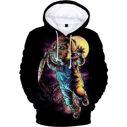 HAHA Joker Funny 3D Hoodie Halloween Crazy Smile Pullover Hoodie Sweatshirt Fashion Streetwear Jacket Coat Cool Unisex Sportwear