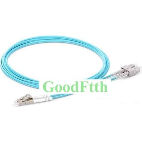 Fiber Patch Cord Jumper Cable SC-LC Multimode 50/125 10G OM3 Duplex GoodFtth 20-100m