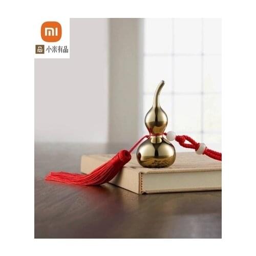 Original xiaomi youpin good luck copper gourd high quality brass car pendant life accessories small ornaments smart home