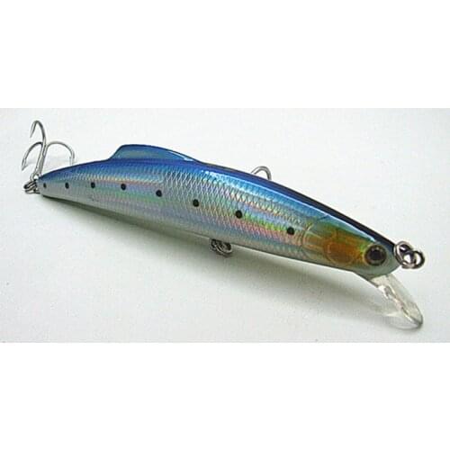 Minnow Bait Fishing lure Fishing tackle Deep Swim Bait VMC Hook 14cm/30g Sinking Type