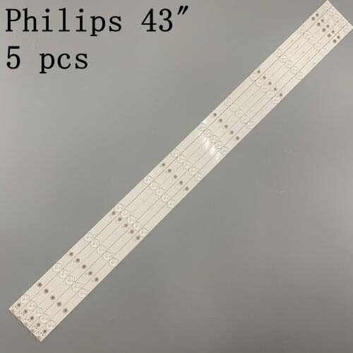 LED Backlight 12 Lamp strip For Phi lips 43"TV LB43014 V0_00 TPT430U3 EQLSJA.G 43PUS6501 43PUS6101 43PUS6201 43PUS7202 43PUH6101