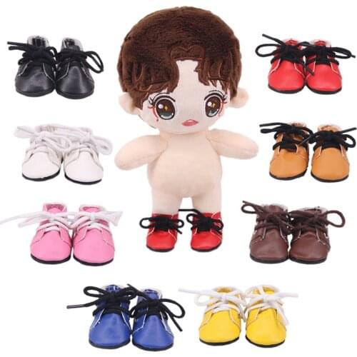 Doll Shoes Beautiful Doll Sneaker Shoes 8 Styles 5cm With Different Colors Shoes For14 Inch EXO Doll Baby