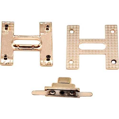 10pcs Alphabet 4.5cm Mortise Lock Catch Home DIY Metal Bag Handmade Sewing Craft Tailor Sewer