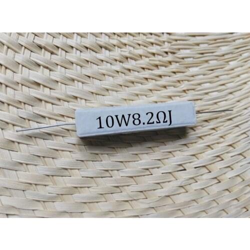 10pcs 10W 8.2 ohm 8.2R 8.2ohm cement resistor