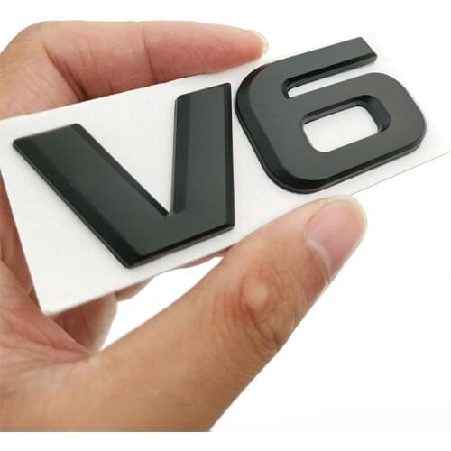 10pcs 3D Car Sticker Emblem Auto Badge Decal For V6 Mercedes BMW Audi Ford Fiesta Mustang Ranger Nissan Toyota Honda Styling
