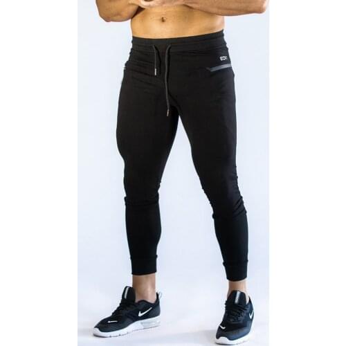 2019 new brand mens casual pants gym bodybuilding tight running pants pantalon chandal hombre sweatpants trousers men