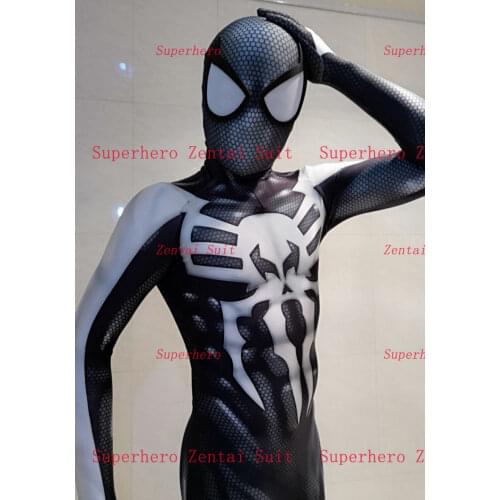 2099 Spider Costume Halloween Mascot Cosplay Superhero Costumes Fullbody Zentai Suit Man Jumpsuit