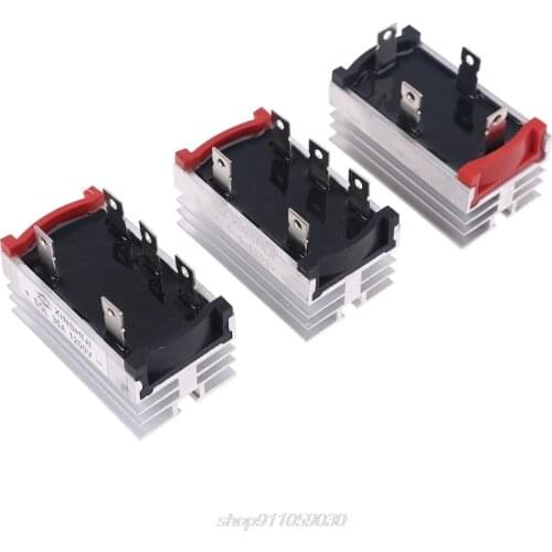 35A 50A 1200V Aluminum Metal Case 3 Phase Diode Bridge Rectifier 50Amp SQL50A Module M04 21 Dropshipping