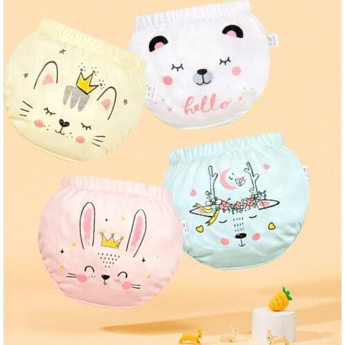 4Pcs/Set Baby panties 0-3Y cotton baby summer underwear infant girls panties baby girl shorts kids inderwear baby girl panties