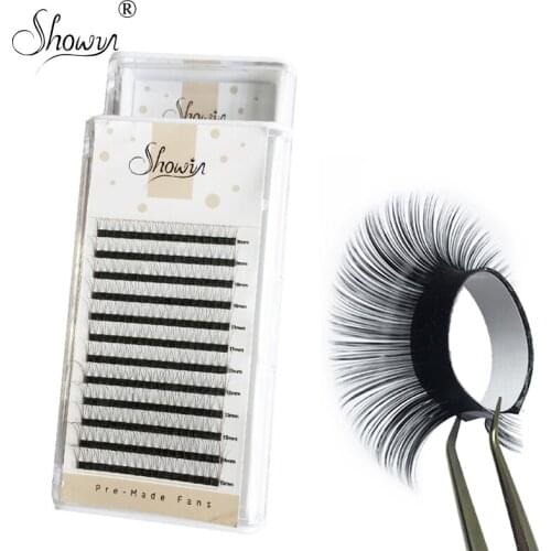 5D Eyelashes Premade Fans Lashes Mink Eyelashes For Extensions Faux Cils Makeup Maquiagem High Quality Lash Natural Extension