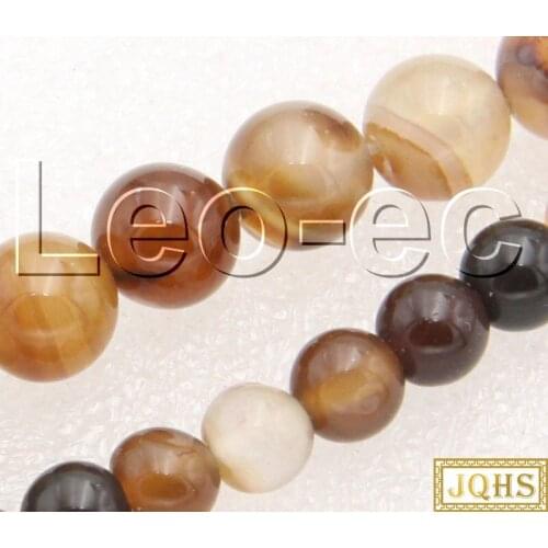 6mm 8mm round Multicolor Agates Loose Strand For Jewelry Making 15" V1322