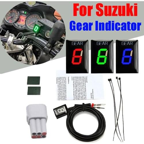 For Suzuki RMX-450Z RM-Z250 RM-Z450 VL800 VL1500 Intruder VLR1800 VZ800 VZ1500 VZR1800 Motorcycle Gear Display Indicator Meter