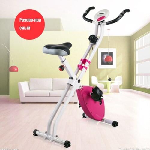 JS 618 Home Magnetic Control Exercise Bike Indoor Exercise Fitness Equipment with Heart Rate Factory Direct Supply
