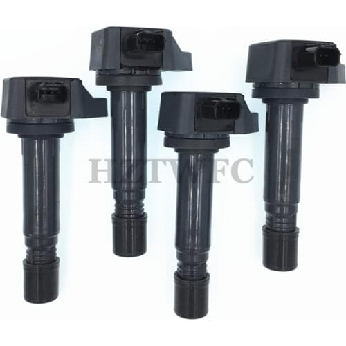 4PCS High Quality Ignition Coil 30520-RNA-A01 099700-101 For Honda Civic 2006-2011 1.8L