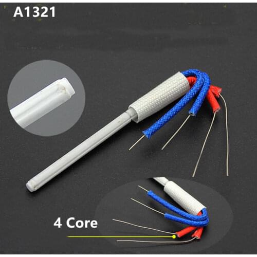 2pcs/1pcs A1321 24V 50W Ceramic Heating Element heater core for 936 937 907 968 soldering iron Saike soldering station