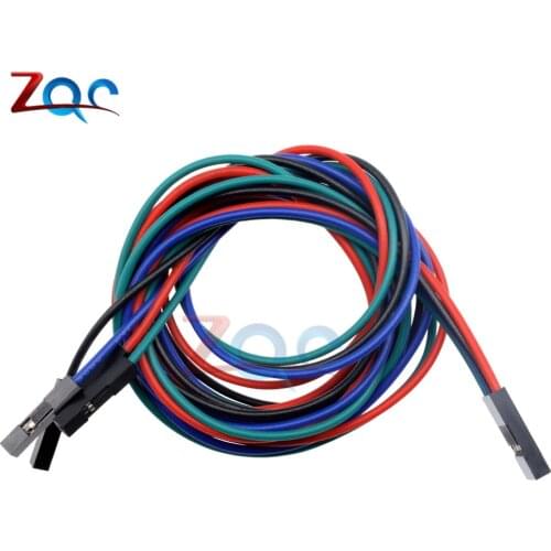 5pcs 2Pin 3Pin 4Pin 70cm Cable Set Female-Female Jumper Wire for Arduino 3D Printer Reprap 2 3 4 pin