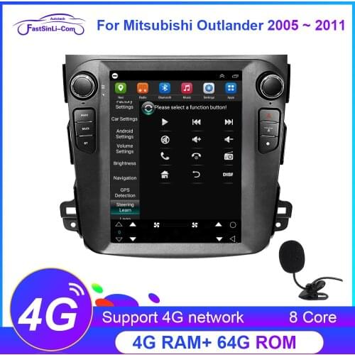 Car Radio Multimedia GPS Android For Citroen C-Crosser 2007-2013 Peugeot 4007 Mitsubishi Outlander xl 2 CW0W 2005-2011