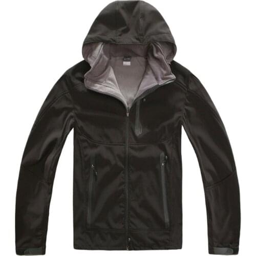 Windproof and waterproof fleece AliExpress soft shell jacket mens jacket outdoor jacket