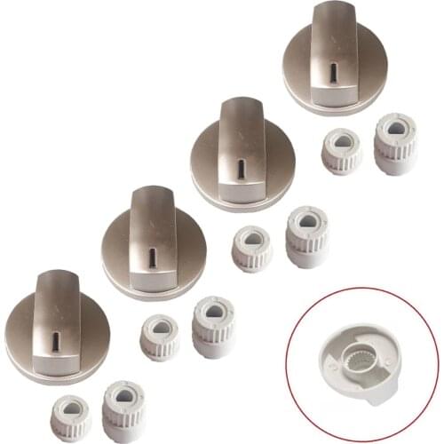 Hope Button 4 pcs Team Flush Cooktop Button-TYPE 1 Gray Staninless HT-SÜ0011-42