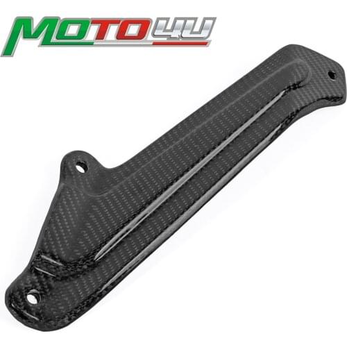 New Carbon Fiber Exhaust Hanger Bracket 100% Twill Weave Gloss Motorcycle Parts For Aprilia rsv1000 RSV 1000 2001 2002