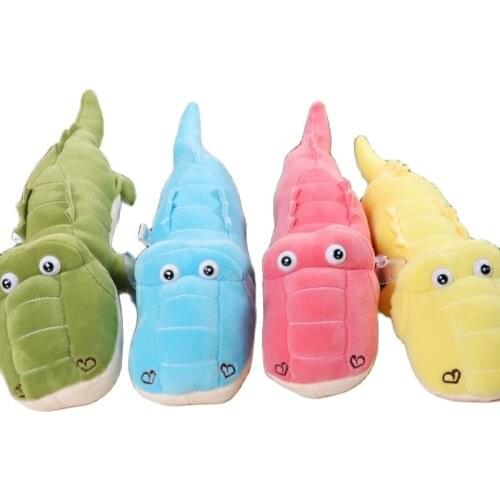 Wholesale 10pcs/lot 30cm Hot big head crocodile Plush toys keychain gifts for children