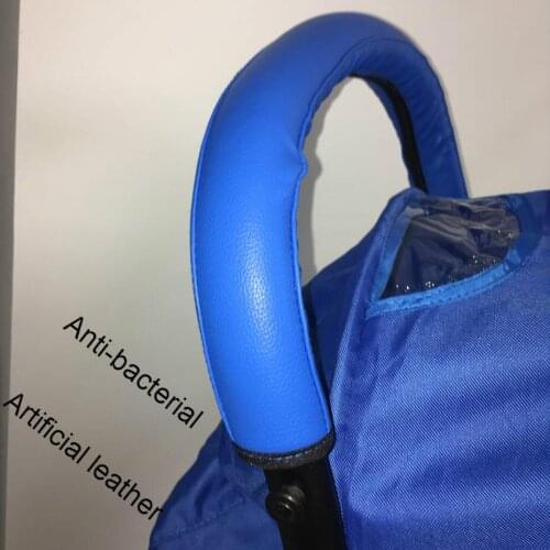 Baby Stroller Armrest Pu Protective Case Cover Armrest Covers Accessories For Yoya yoyo Handle Wheelchairs Strollers 4Colors