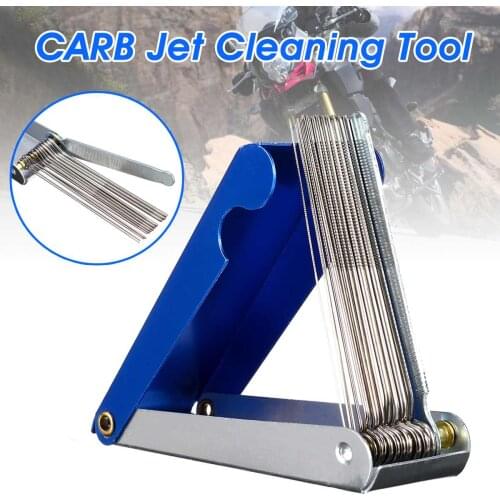 Carb Jet Cleaning Tool Carburetor Wire Cleaner Set For Motorcycle ATV Parts