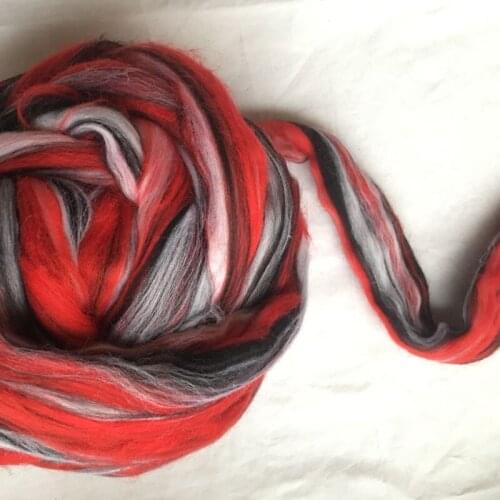 WFPFBEC mixture Merino Wool for felting wool roving fiber 50g 100g 200g 300g 500g 1000g Perfect in Wet and needle Felting no.102