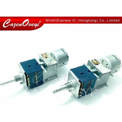 1pcs/lot Special Japanese For ALPS potentiometer RK27-type double with a motor potentiometer B100KX2 20MM long handle In Stock