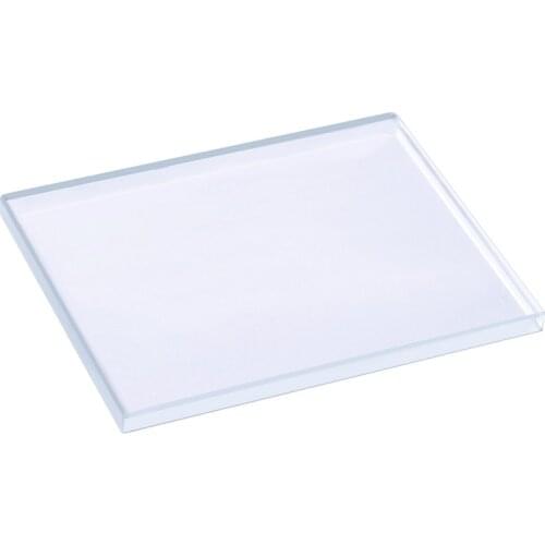 130mm*100mm*8mm Multipurpose Tempered Glass Slicker Scraping Plate Leather Burnishing Backing Board DIY Professional 2020NEW Hot