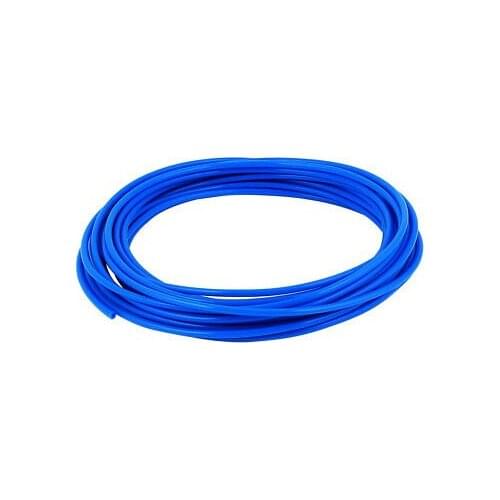 4mm x 2.5mm Fleaxible PU Tube Pneumatic Hose Blue 9.5M Length