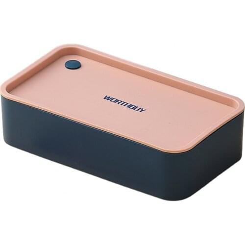 720ml Lunch Box Food Container Removable Grid Design Heat Resistant Silicone Microwave Bento Box For Home Kitchen Accessories