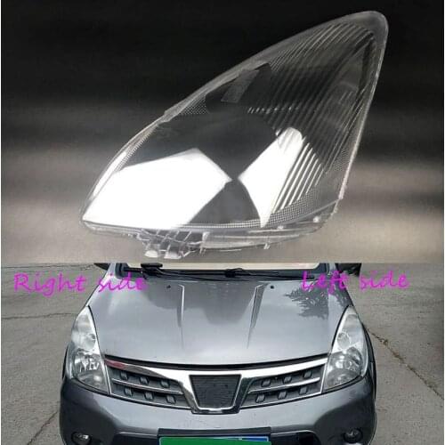Car Headlamp Lens For Nissan Livina 2007 2008 2009 2010 2011 2012 Car Headlight cover Headlamp Lens Auto Shell Cover