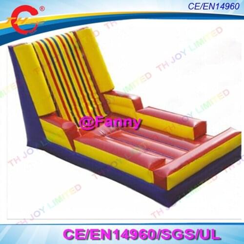 Free air shipping to door!kids or family funny games 5*3*3.5mH inflatable jump wall,inflatable climbing wall,inflatable jump bed