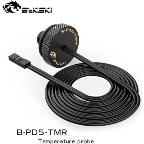 Bykski B-PD5-TMR, Temperature Measurement Sensor Plugs, G1/4 Accessories Sealing Lock , Metal Water Cooling Fitting