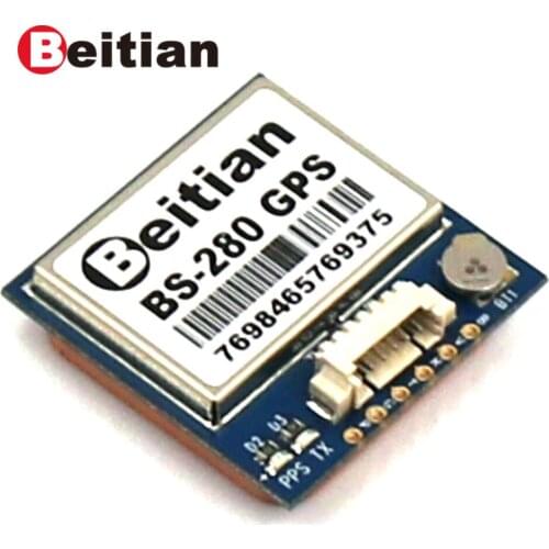 28X28X8mm 11.5g BEITIAN BS-280 BS280 56CH GPS Module 1PPS for RC Airplane FPV Racing Long Range LR4 LR5 LR7 Drones DIY Parts