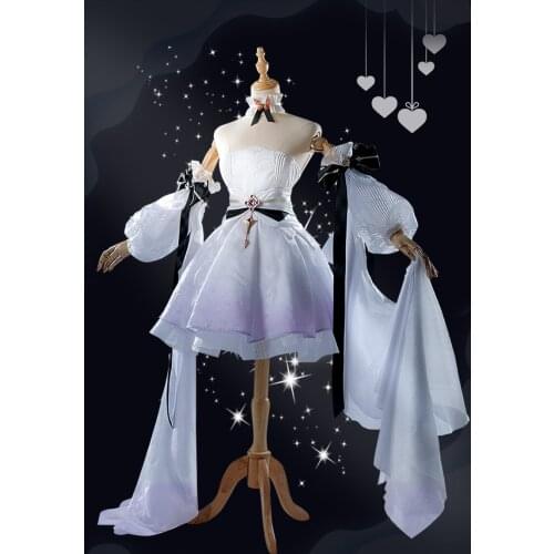 New! Game Azur Lane Hot Game Cosplay Costume San Diego Vow white Wedding X