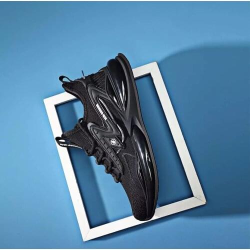 New Xiaomi Mijia Youpin zaolong fly woven breathable popcorn bottom casual mens trendy shoes Flick shock absorption