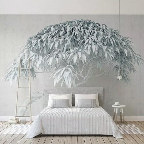 Custom Mural Wallpaper For Walls Roll 3D Abstract Tree Art Photo Wall Papers Home Decor Living Room Bedroom Wall Painting Decor