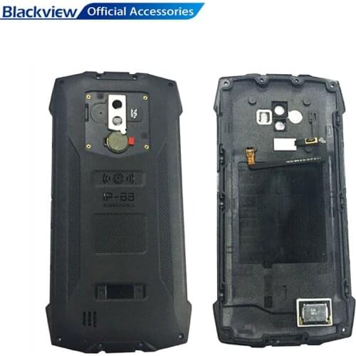 Original Blackview Battery Case for BV6800Pro Yellow Casing Green Cover Case Black color Back Battery Case Housing