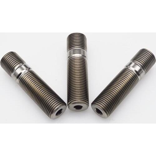 Jntitanti Custom Gr.5 Ti-6Al-4V conversion tall lug bolts to studs for European cars M12*1.25*60mm
