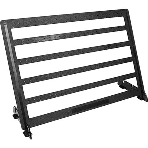 Simple 240 Holes Jewelry Organizer Stand Black Plastic Earring Holder Fashion Earrings Display Rack Jewelry Rack